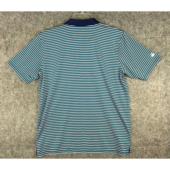 Brooks Brothers Performance Polo Shirt Men's XL Short Sleeve Striped - Picture 3 of 8